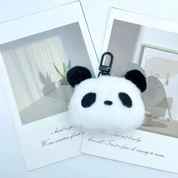 Милый плюшевый брелок в виде панды для рюкзака, подвесное украшение, аксессуары, подарки