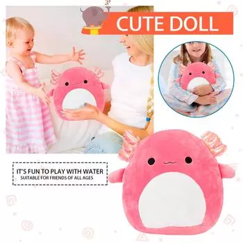 Милый плюшевый чучело-40 см, хлопковая плюшевая кукла, мягкая подушка One Size