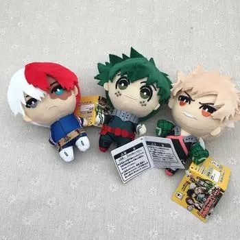 Милый плюшевый кулон из аниме «Моя геройская академия» Бакуго Кацуки Мидория Изуку Деку