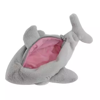 Милый плюшевый пенал в виде акулы, студенческие канцелярские принадлежности, школьные принадлежности, кавайная кукла, сумка для хранения в школе, сумка для ручек, канцелярские принадлежности