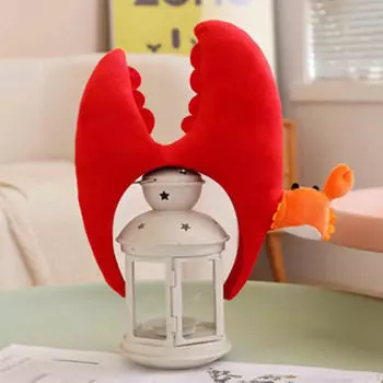 Милый повязка на голову с крабовым когтем, головной убор, милый плюшевый обруч для ролевых игр для женщин и мужчин, взрослых