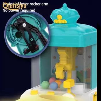 Милый, простой в использовании, укрепляет движение пальцев, простая эксплуатация, зажим для когтей, игрушка, подарочный когтей синий