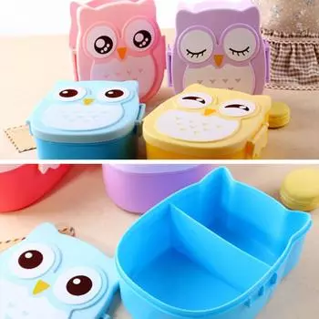 Милый японский ланч-бокс Бенто Микроволновая печь Студент Офисный Работник Согреться