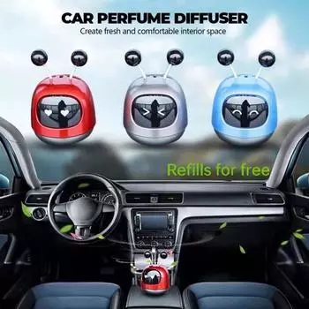 Милый робот, автомобиль, ароматерапия, салон автомобиля, выход для воздуха, духи, авто освежитель воздуха, украшение автомобиля Outlet happy