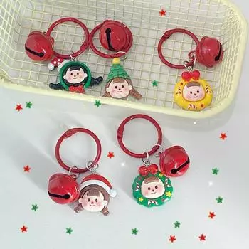 Милый рождественский колокольчик Duomei школьная сумка брелок кулон рюкзак украшения аксессуары подарок