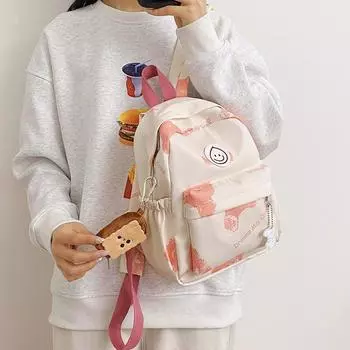 Милый рюкзак для девочек, маленький, студенческий, легкий, сумка для мамы, рюкзак, маленький, школьный, женский