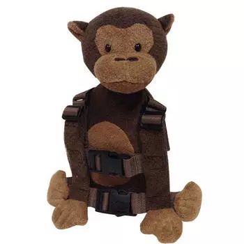 Милый рюкзак для малышей Monkey Lost, детские школьные рюкзаки для девочек и мальчиков