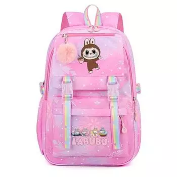 Милый рюкзак с принтом для подростка, студента, ребенка, девочки, мальчика, школьная сумка, рюкзак для книг, женский, большой вместимости, водонепроницаемый, школьная сумка, дорожная сумка