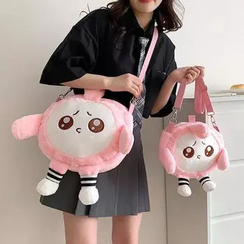 Милый рюкзак с рисунком яйца для малышей, вечерние сумки через плечо для мальчиков и девочек, школьный рюкзак, детский школьный подарок на день рождения Small size чёрный