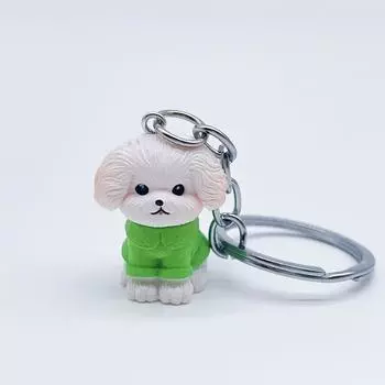 Милый щенок брелок мультфильм свинья лиса собака автомобиль кукла кулон автомобильный брелок рюкзак сумка-шарм Декор ювелирные изделия подарок as the picture