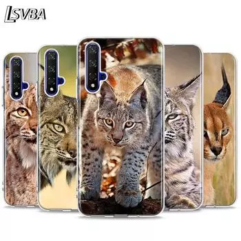 Милый силиконовый чехол с изображением канадской рыси для Honor 20 20S 20E 8 8A Prime 8X MAX 8C 8S 7A 7C 7S Pro, чехол для телефона Honor 7S