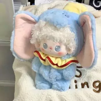 Милый синий слон 20 см кукольная одежда наряд для 20 см куклы Idol Cotton аксессуары For 20cm Idol Doll