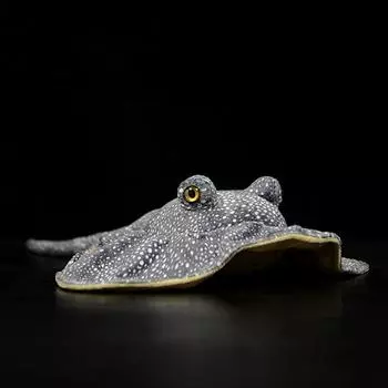 Милый скат Rajiformes реалистичная мягкая плюшевая игрушка для детей рождественский подарок имитация раджа пороса милая мягкая кукла рыба морское животное 50x34cm