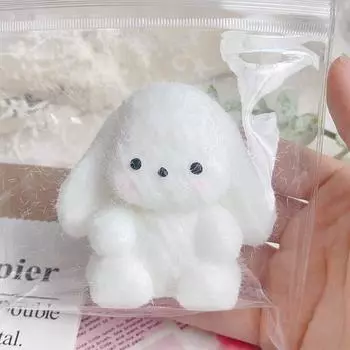 Милый стадный кролик Таба мягкий антистрессовый декомпрессионный игрушка сжимаемый плюшевый кролик антистрессовая игрушка для взрослых детей подарок 1Pc