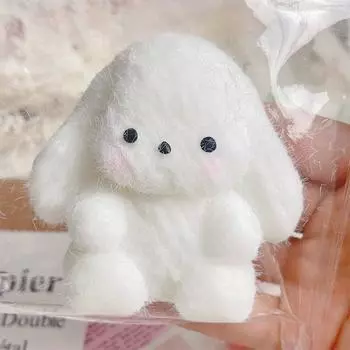 Милый стадный кролик Таба мягкий антистрессовый декомпрессионный игрушка сжимаемый плюшевый кролик антистрессовая игрушка для взрослых детей подарок 1Pc