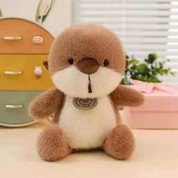 Милый столик с куклами, маленькими животными и куклами, плюшевые игрушки, куклы-компаньоны, успокаивающие куклы для обучения хватанию 23cm8 inch grab machine doll