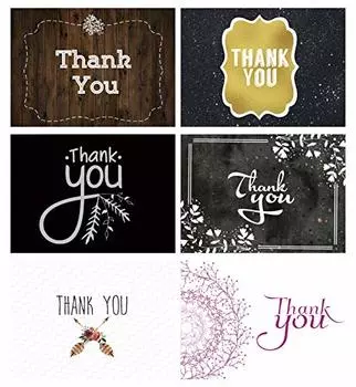 Милый сувенир цветочный венок открытка с благодарностью пустая поздравительная открытка с белыми конвертами Pack Of 36 Pcs белый