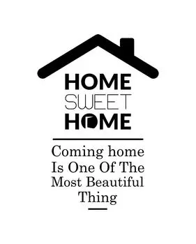 Милый сувенир Home Sweet Home Quotes Burlap Print Wall Decor Новоселье Gift-Burlap Print Only Burlap Print Only(8 x 10 Inches) бежевый