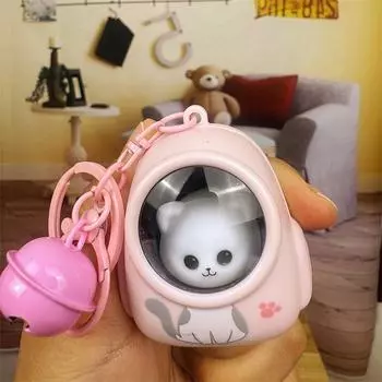 Милый светящийся ночник брелок для ключей автомобильная сумка подвеска One Size