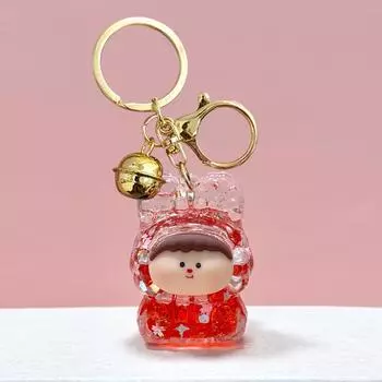 Милый светящийся зыбучий песок мигающий брелок Лилит мультфильм акриловый брелок сумка кулон украшение автомобильный держатель ключей лучший друг подарки красный