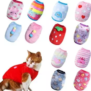 Милый теплый йоркширский чихуахуа мультфильм для маленьких собак свитер для собак жилет для собак одежда для собак XS-Red Panda