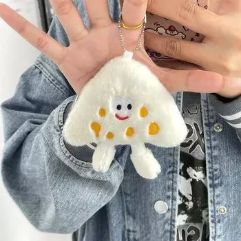 Милый тост маленький хлеб кулон брелок мультфильм плюшевый брелок изысканный забавный кулон рюкзак украшения аксессуары подарки