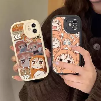 Милый Umaru chan Doma Umaru аниме чехол для телефона из твердой кожи для iPhone 14 13 12 Mini 11 14 Pro Max Xs X Xr 7 8 Plus 6 6s iPhone 14