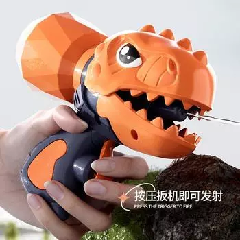 Милый Веселый Водяной Пистолет На Открытом Воздухе, Детская Летняя Битва, Бионические Игрушки Животных На Воде жёлтый