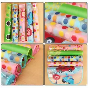 Милый водонепроницаемый фартук с длинными рукавами для маленьких мальчиков и девочек, художественный фартук, халат 3