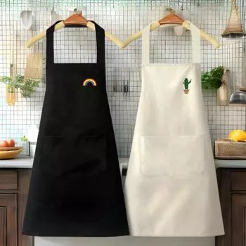 Милый водонепроницаемый и маслостойкий корейский фартук с героями мультфильмов для мужчин и женщин — идеально подходит для кухни, ресторана, домашнего хозяйства или работы