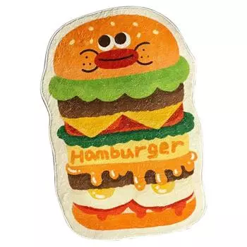 Милый впитывающий коврик с рисунком из мультфильма, нескользящий, удобный, с завернутыми краями, коврик для спальни 40x60cm/15.7x23.6in