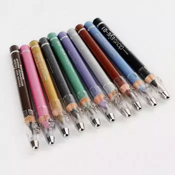 Милый высококачественный водостойкий карандаш для подводки глаз, карандаш для макияжа, красота, жемчуг 17 # golden yellow