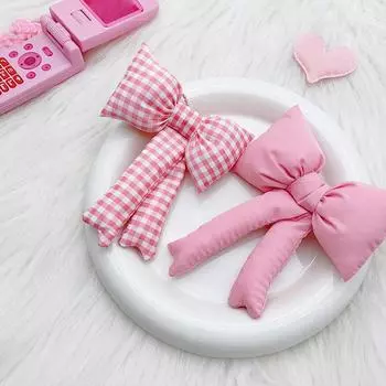 Милый Y2K розовый бант брелок милый крутой девчачий телефон цепочка сумка кулон украшение ювелирные изделия аксессуары as the picture