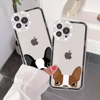 Милый забавный чехол для телефона с головой собаки и кошки для Samsung S 20 S 21 S 22 S 23 lite plus Ultra Mobile Cover samsungs21fe