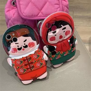 Милый забавный мультяшный 3d чехол для телефона Countryman для Iphone 14 13 12 11 Pro Xs Max Xr, стильный симпатичный противоударный мягкий чехол на заднюю панель For iPhone XS Max