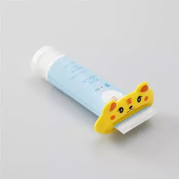 Милый Животный Многофункциональный Пластиковый Выжиматель Зубной Пасты Ванна Держатель Зубной Щетки