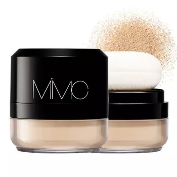 MiMC Mineral Moist Powder Foundation Pom Pom Type Foundation 101 Ivory Body