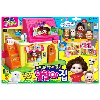[Mimi World Official] Умный дом с секретной комнатой, популярные корейские игрушки-персонажи