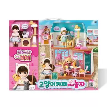 [Mimi World Official] Давайте поиграем в Little Mimi Cat Cafe, популярные корейские игрушки-персонажи