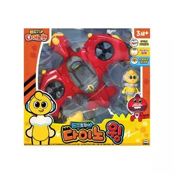 [Mimi World Official] Dino Man Dino Wing, популярные корейские игрушки-персонажи