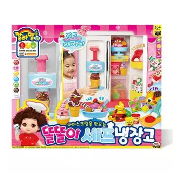 [Mimi World Official] Холодильник Smart Chef, популярные корейские игрушки-персонажи