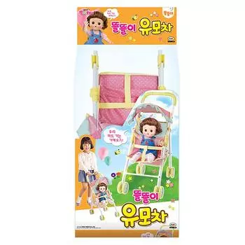 [Mimi World Official] Маленькая детская коляска, популярные корейские игрушки-персонажи