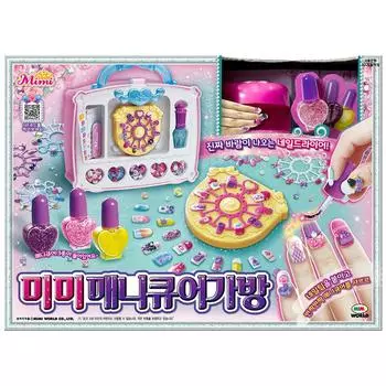 [Mimi World Official] Маникюрная сумка Mimi, популярные корейские игрушки-персонажи