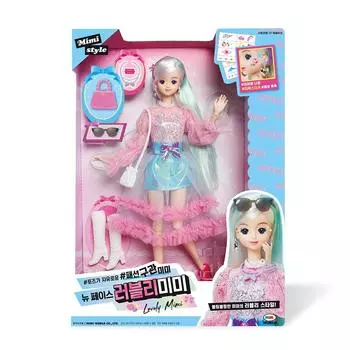 [Mimi World Official] Модный квартал Мими Новое лицо Милая Мими, популярные корейские игрушки-персонажи