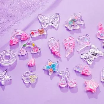 [Mimi World Official] Набор Crystal Resin Art Clear, популярные корейские игрушки-персонажи