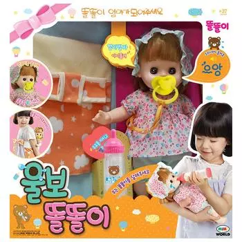 [Mimi World Official] Плакса Ддолдол, популярные корейские игрушки-персонажи