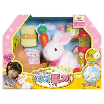 [Mimi World Official] Прыгающий Кролик, популярные корейские игрушки-персонажи