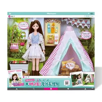 [Mimi World Official] Seventeen Mimi Давайте отправимся в веселый поход, популярные корейские игрушки-персонажи