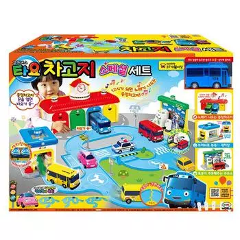 [Mimi World Official] Специальный набор Tayo Garage, популярные корейские игрушки-персонажи