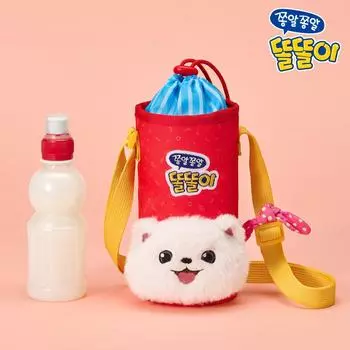 [Mimi World Official] Сумка для бутылки с водой Mongsili, популярные корейские персонажи-игрушки